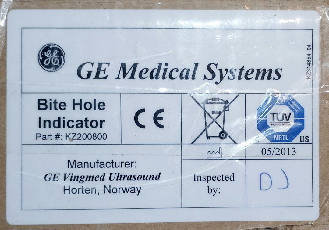 GE Medical Systems Bite Hole Indicator