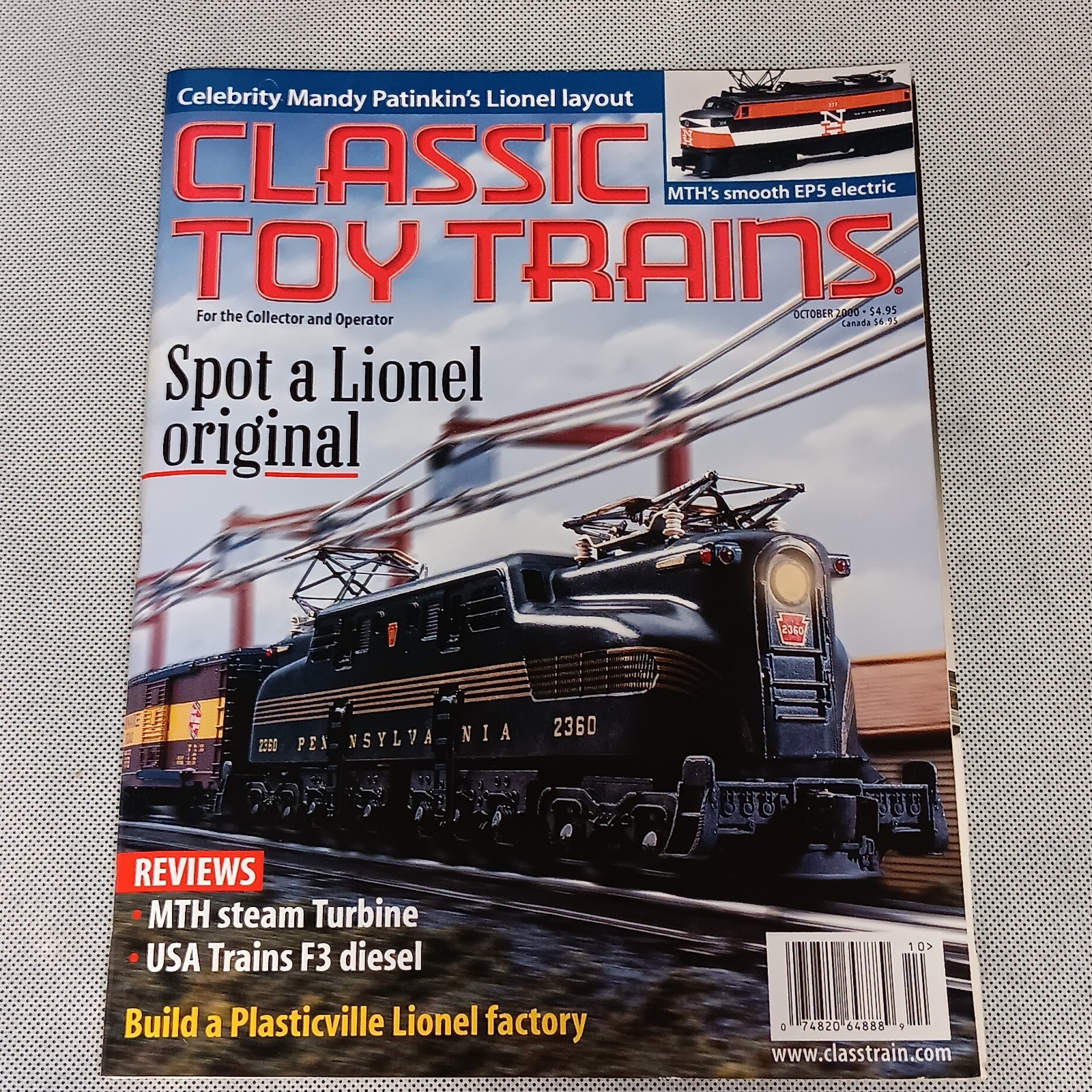 Classic Toy Trains Magazine October 2000