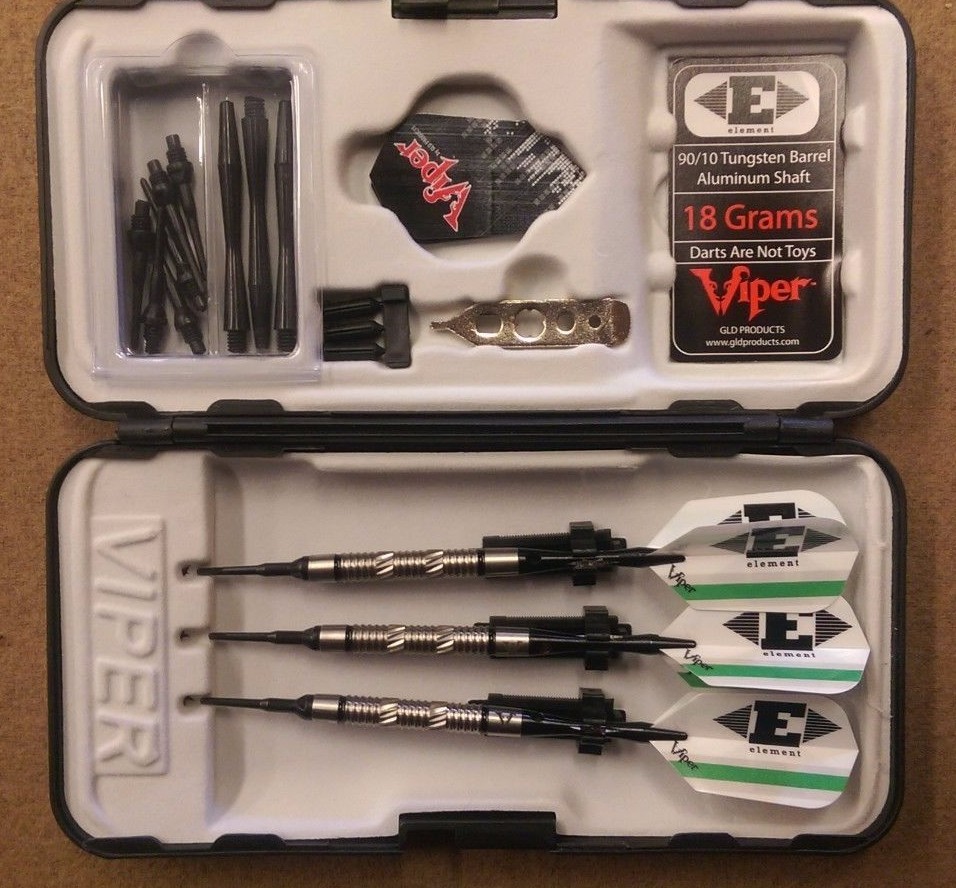 Viper Element 18g Soft Tip Darts Tungsten 21-2605-18 21260518 w/ FREE Shipping