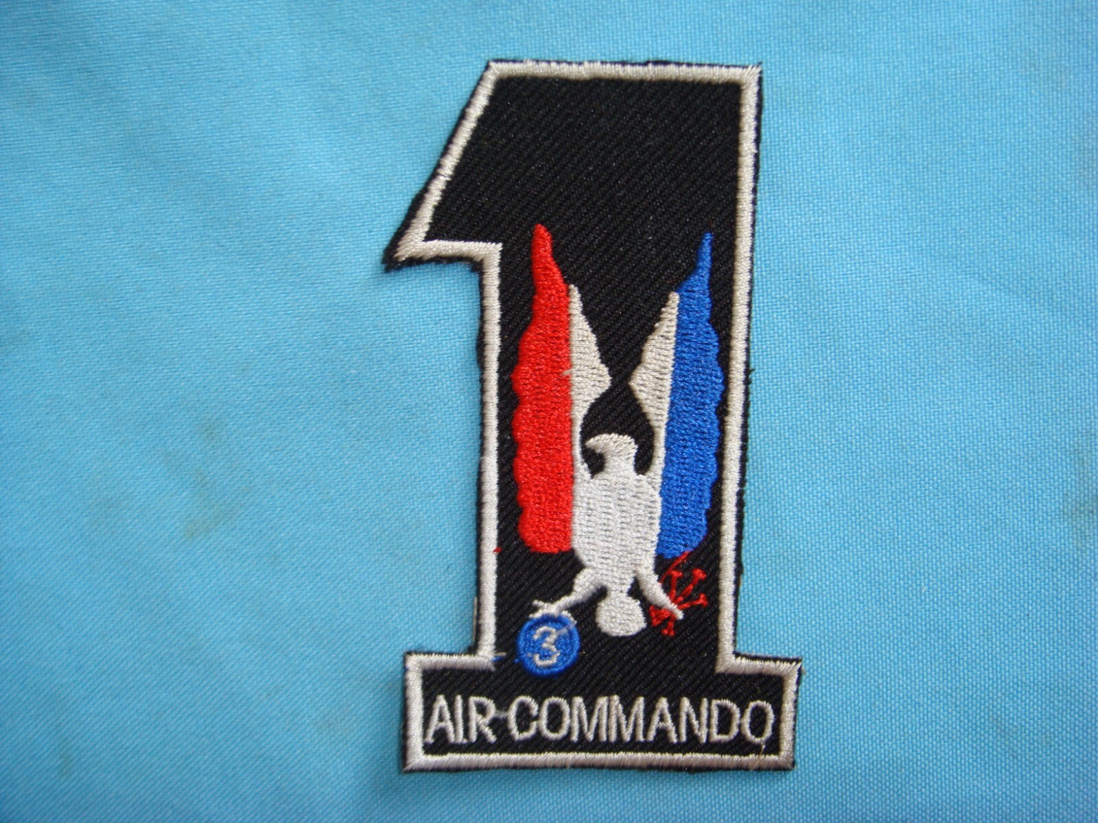 VIETNAM WAR PATCH, USAF  1st AIR COMMANDO