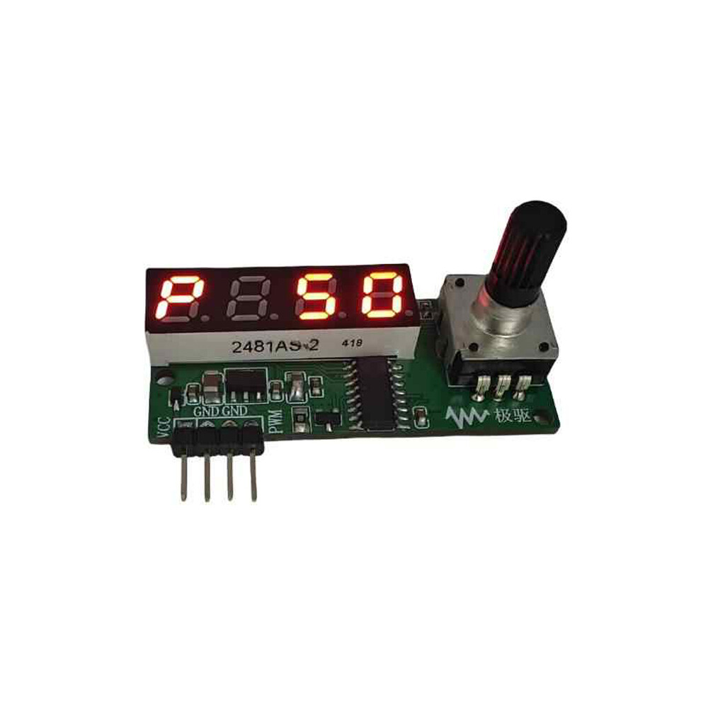 3.3-30V PWM Frequency Duty Cycle 10HZ-150KHZ Adjustable Digital Display Module