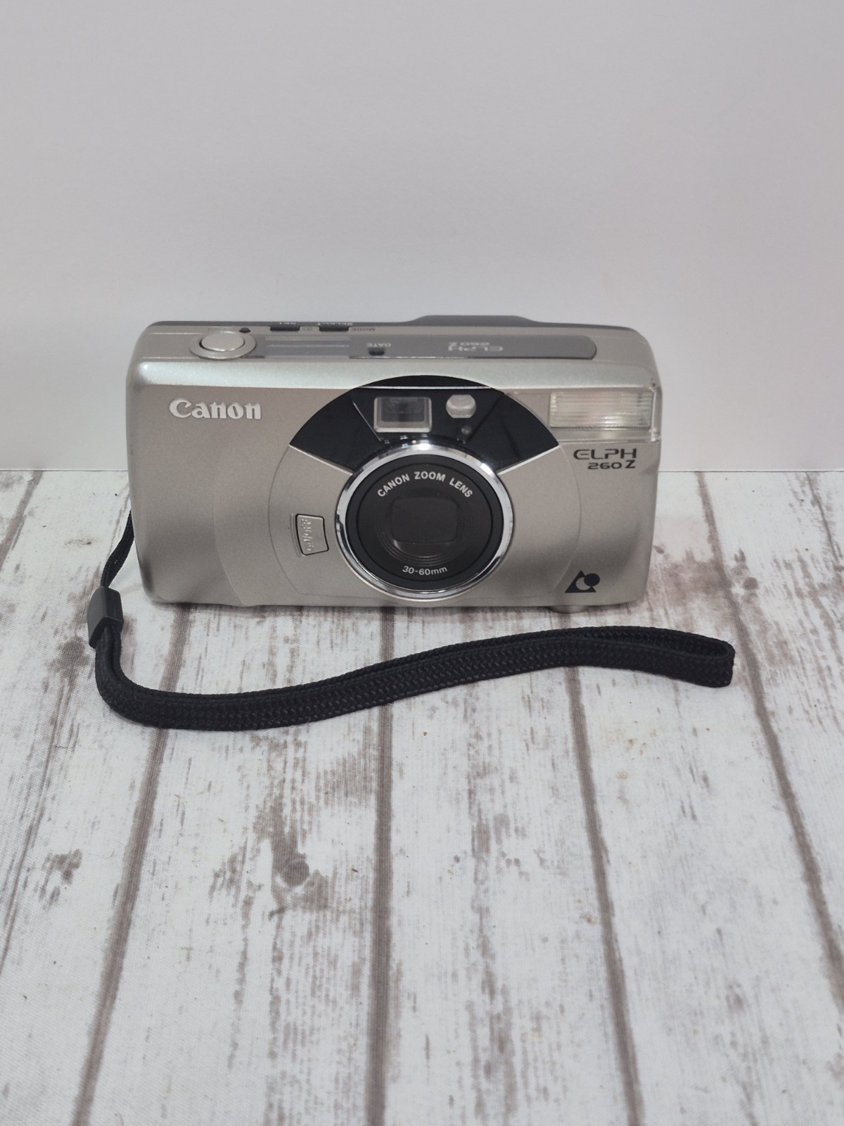 Canon ELPH 260Z 35mm Film Camera 30-60mm Zoom Lens  Works