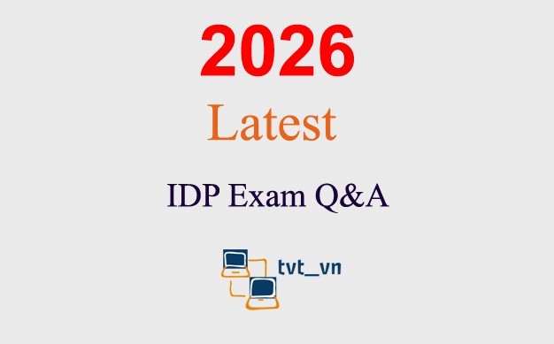 IDP Certified Identity Specialist exam Q&A GUARANTEED (1 month update)