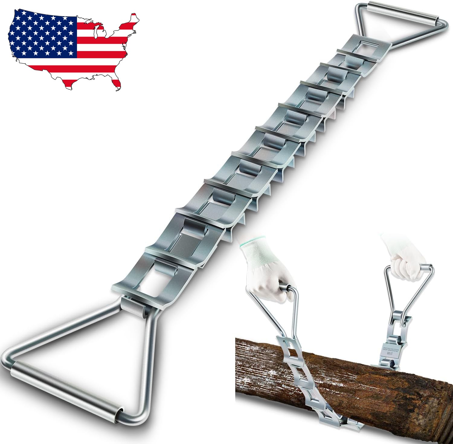 Steel Pipe Descaler For 3"-12" Pipes, 33" Zinc-Plated Steel Pipe Descaling Tool