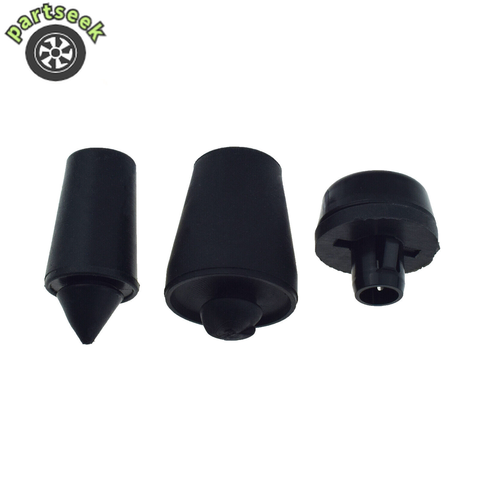 3 Pcs Rear Door Damping Stopper Rubber Buffer Grommet for Toyota RAV4 2006-2012