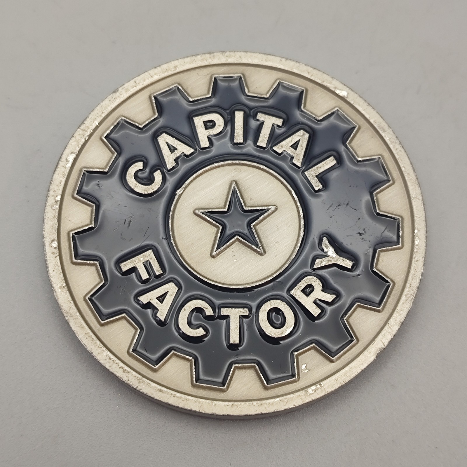 Capital Factory Challenge Coin
