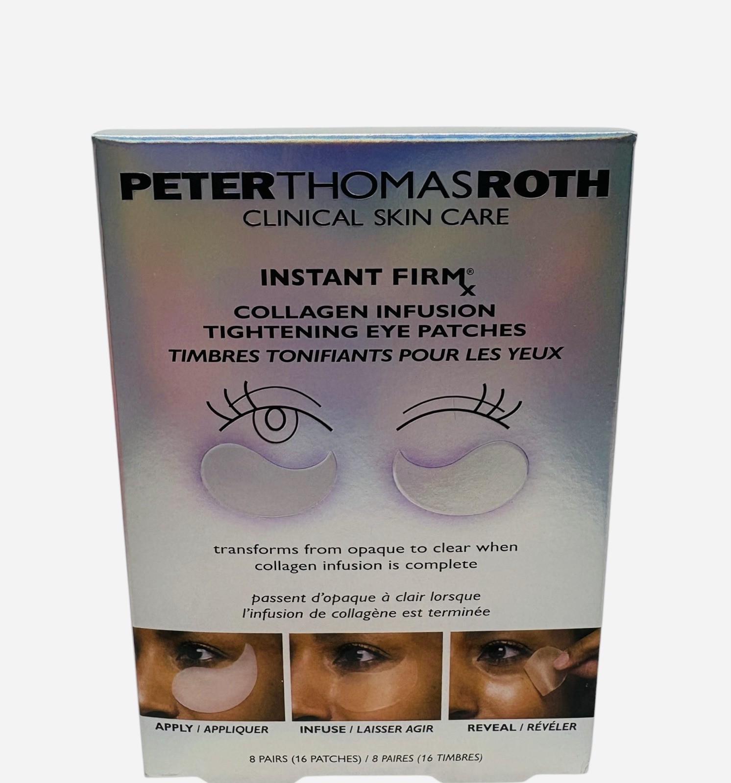 Peter Thomas Roth Instant FIRMx Collagen Infusion Tightening Eye Patches 8 Pairs