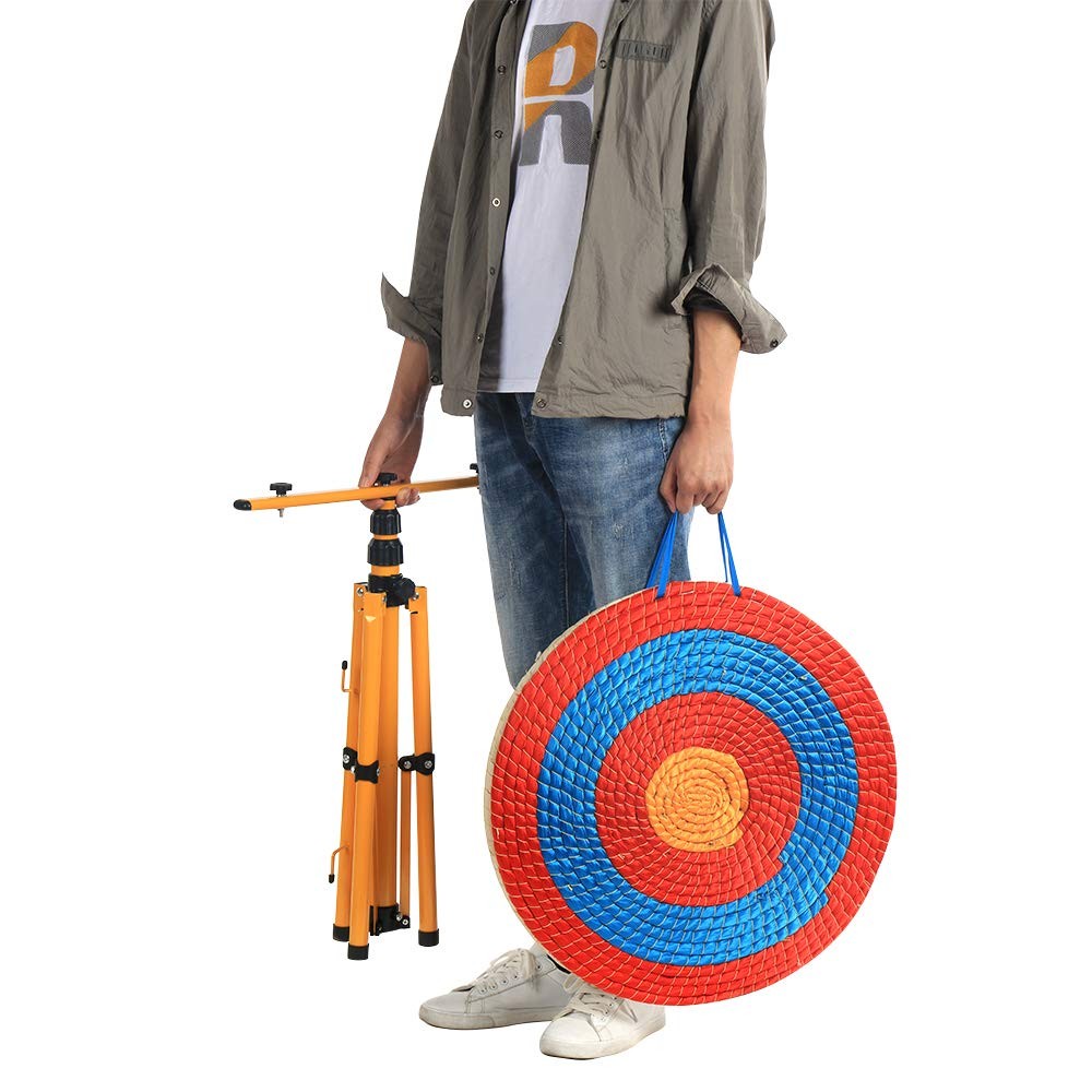 Archery Target 5 Layers 20 inch Traditional Solid Straw Archery Target 4 inch...