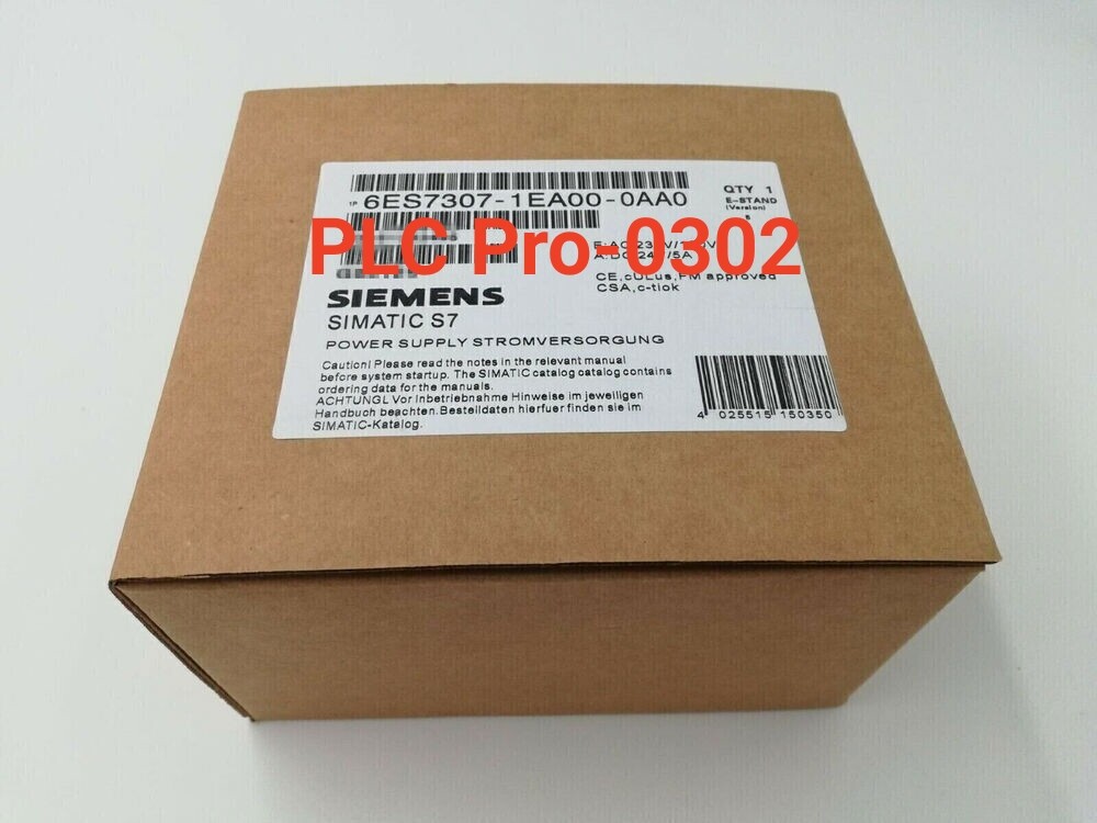 6ES7307-1EA00-0AA0 New original Siemens 6ES7 307-1EA00-0AA0 1PCS Fast delivery