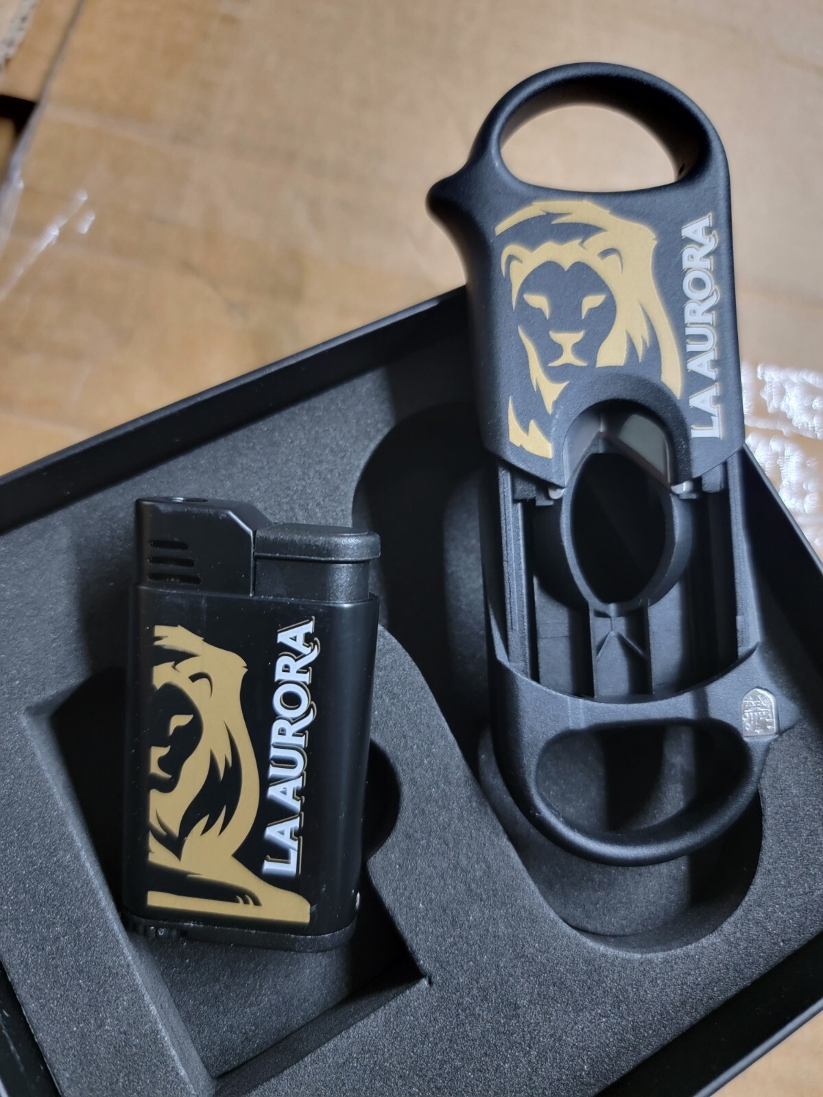 lighter & cutter set la aurora