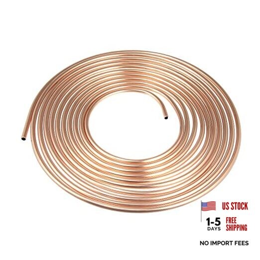 5/16" Car Brake Line Tubing 25ft Tubing Coil for Hydraulic Braking Systems