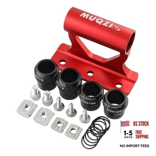 Bike Fork Mount, 20x100mm/20x110mm Thru-Axle Fork Mounts Block Holder for Red