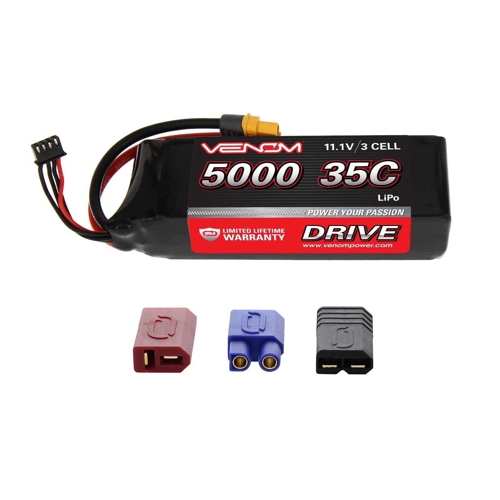 Venom 35C 3S 5000mAh 11.1V LiPo Battery : DJI Flame Wheel F550 RC Hexacopter