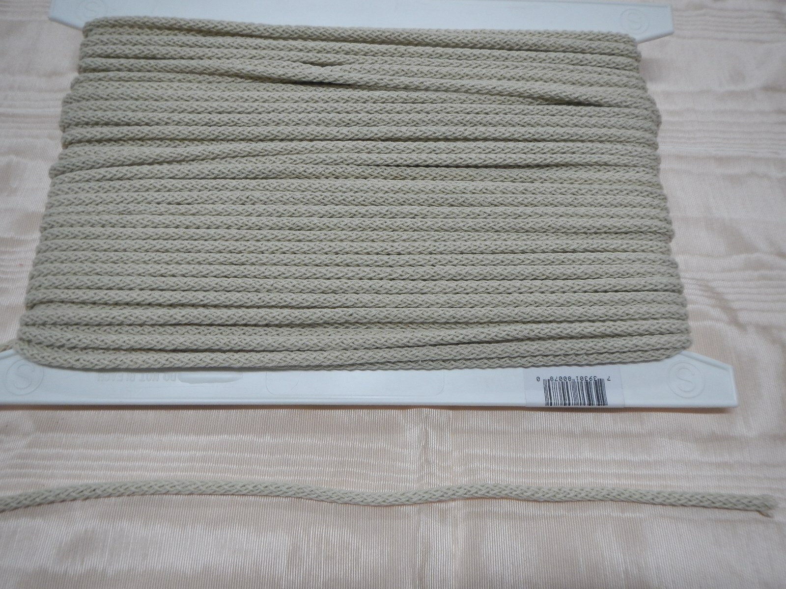 Piping Cord Knitted Beige 5mm x 10 mts