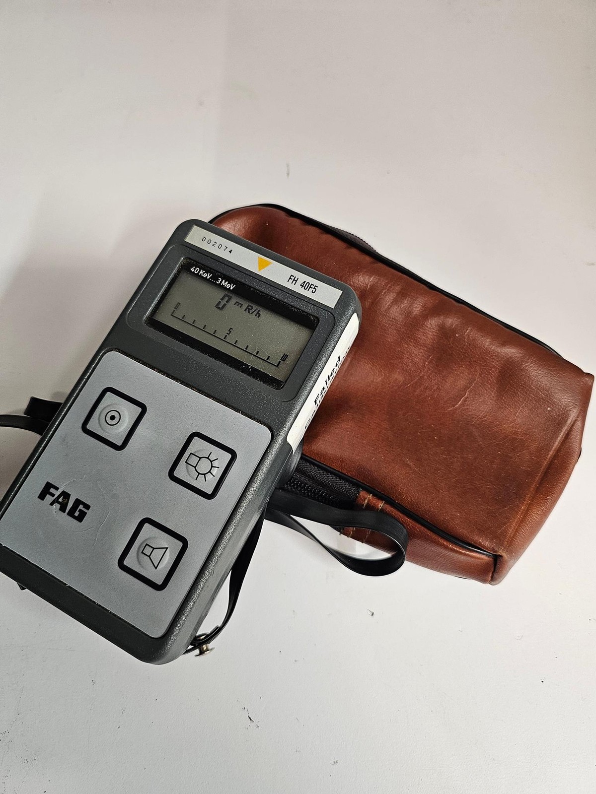 Dosimeter Corp / Eberline FH 40 F5 Geiger Counter / Rate Meter, Parts or Repair