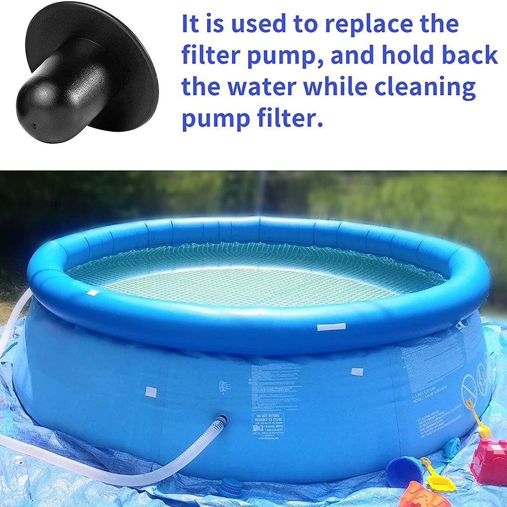 Wall-Plug Ground Swimming Pool Fitting Filter Pump Hole-Plug Stopper For-Intex