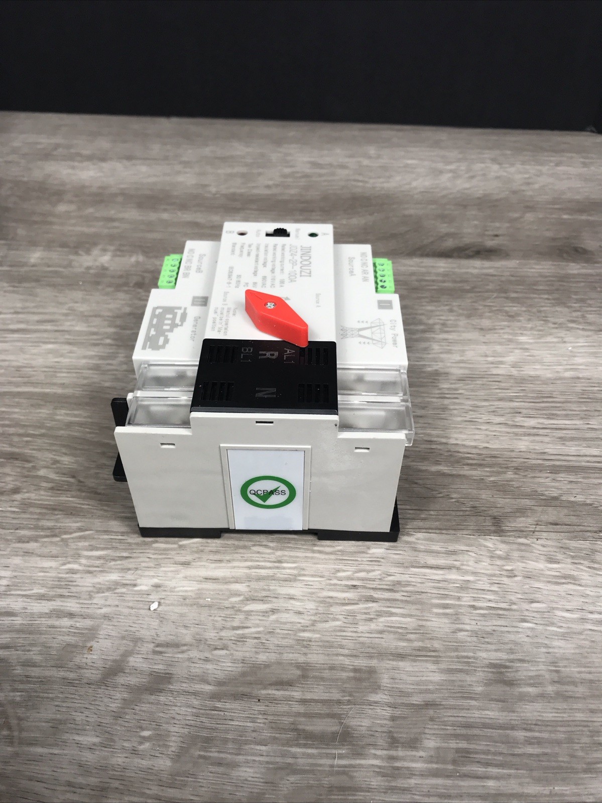 100A Automatic Transfer Switch Dual Power 2P Power Generator Changeover Switch