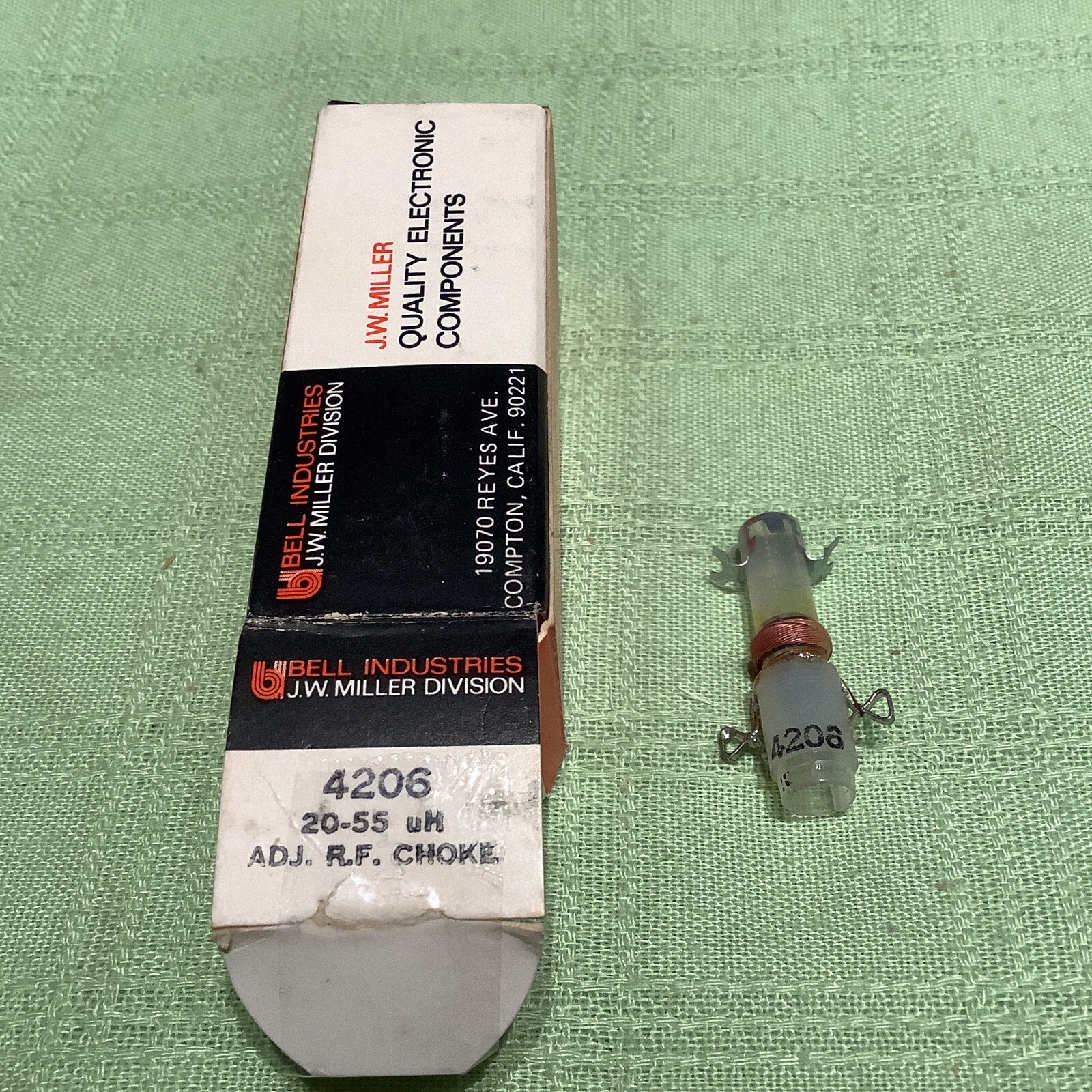 Miller 4206 Adjustable RF Choke 20-55uH 2.3 Ohms