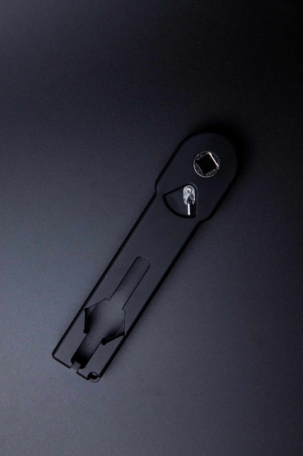 Black Shadow Compact Lighting Wrench.  Stage lighting focus tool.