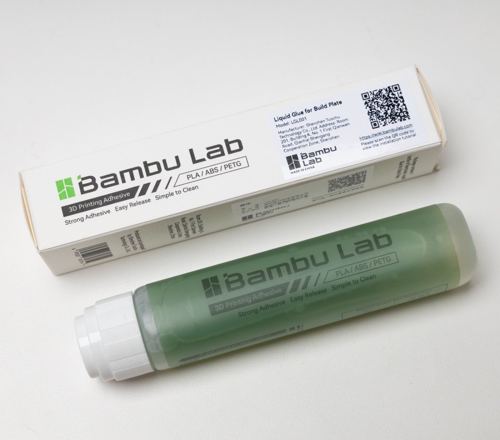1x Bambu Lab Liquid Glue - 3D Printing Build Plate Adhesive for PLA/ABS/PETG