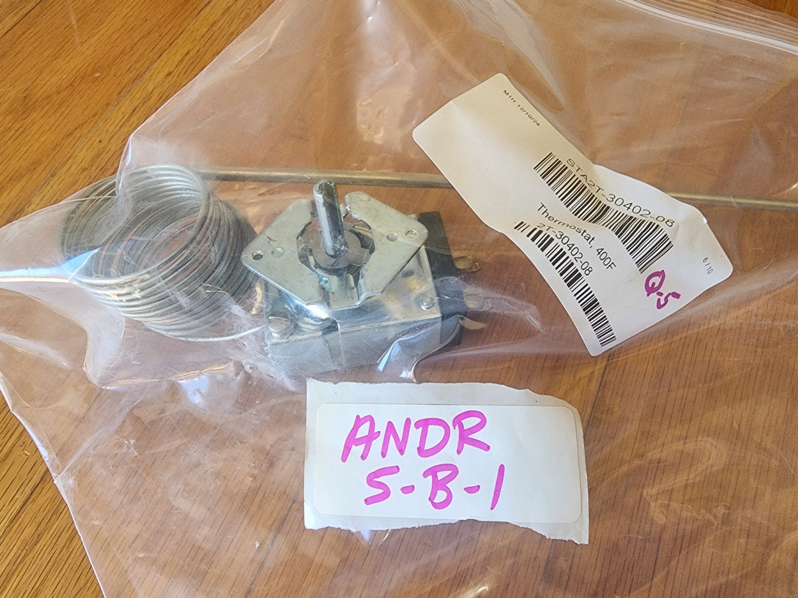 Star Manufacturing 2T-30402-08, SP-173-72 Thermostat