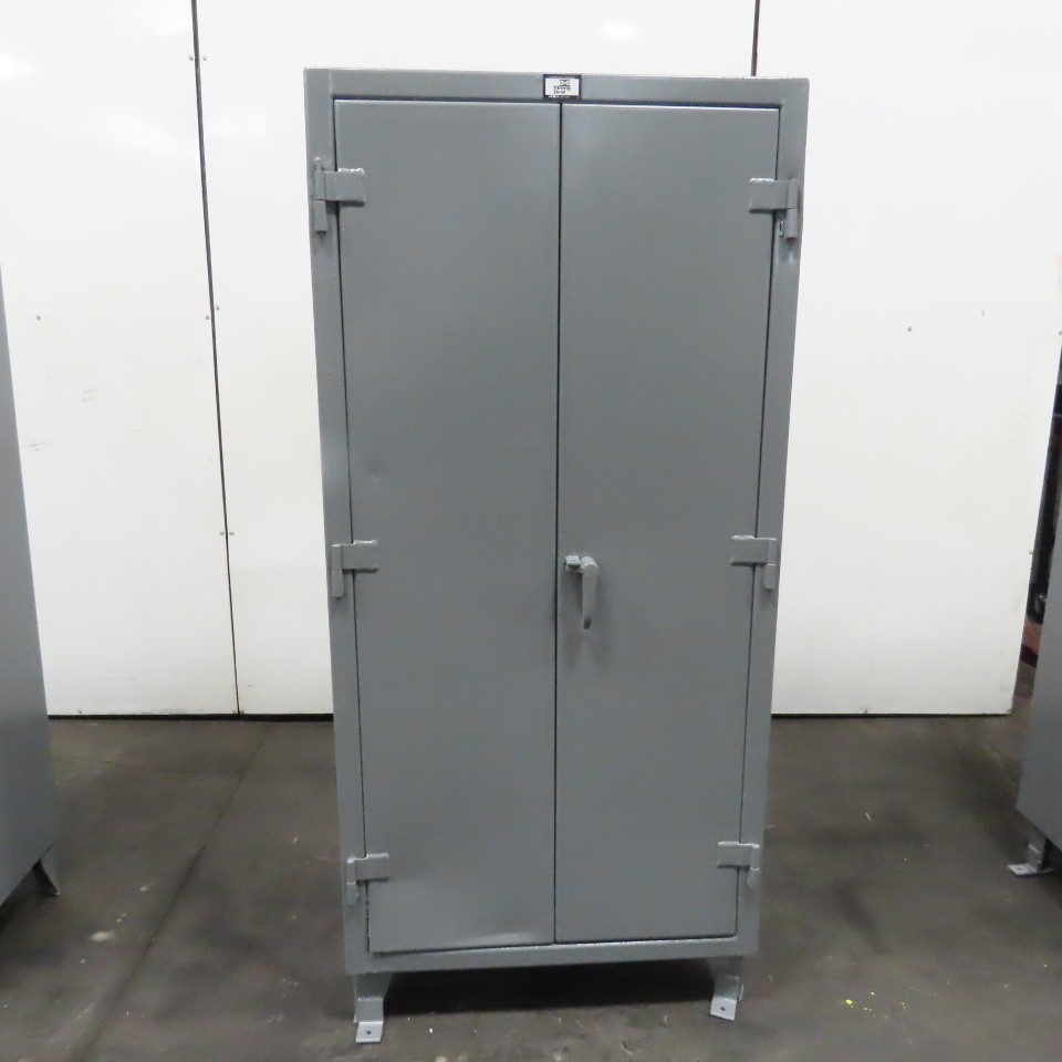 Stronghold 4-Modular Shelf Industrial Storage Locker Cabinet 36" x 24" x 78"