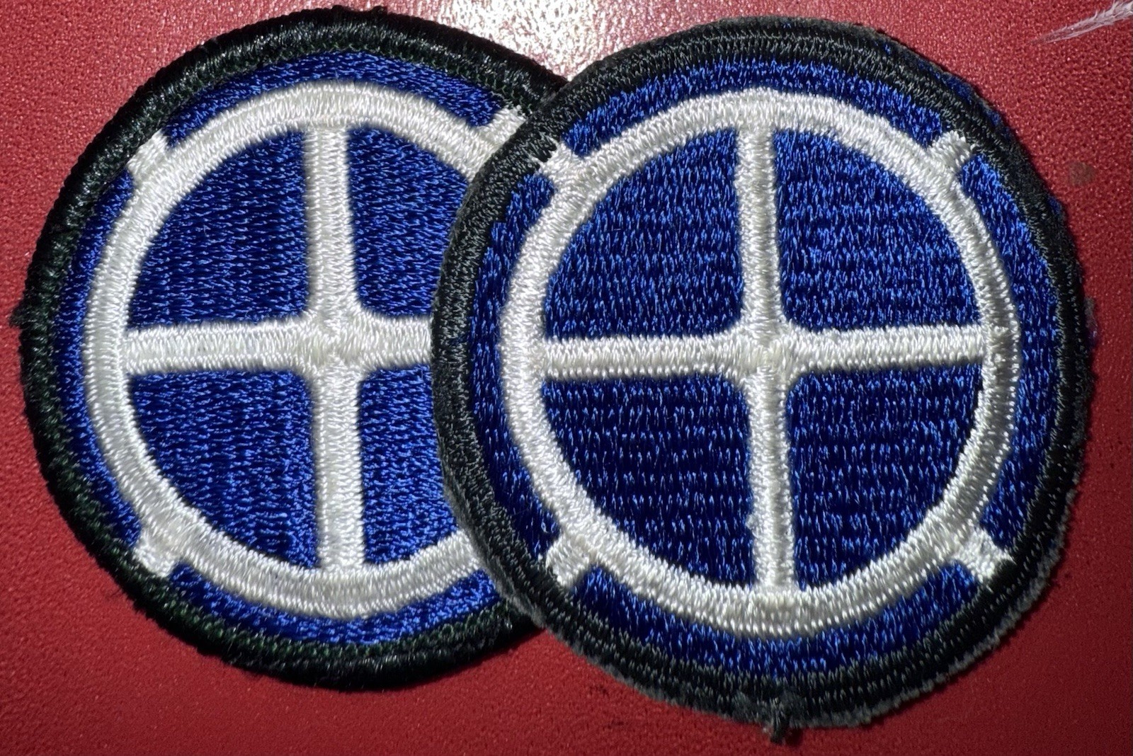 Vietnam War - 1980s 35th Infantry Division SSI Patch (WE)