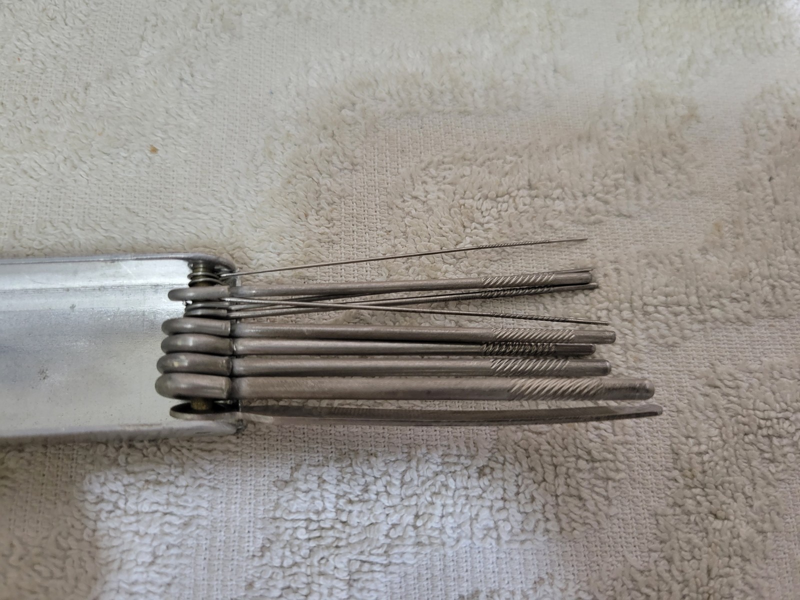 VINTAGE CRAFTSMAN OXY-ACEYLENE WELDING TIP CLEANERS "NICE"