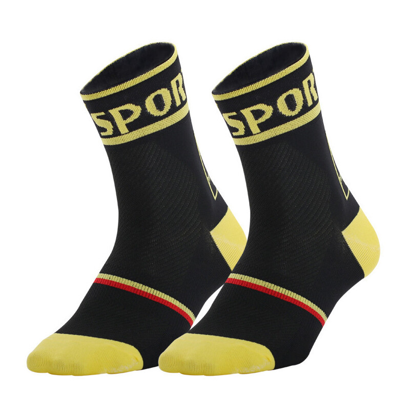 Cycling Riding Socks Mens Womens Bicycle Bike Sport Ankle Socks XC MTB BMX Black