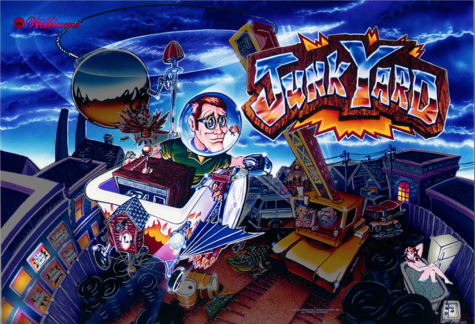 JUNK YARD Complete LED Lighting Kit custom SUPER BRIGHT PINBALL LED KIT