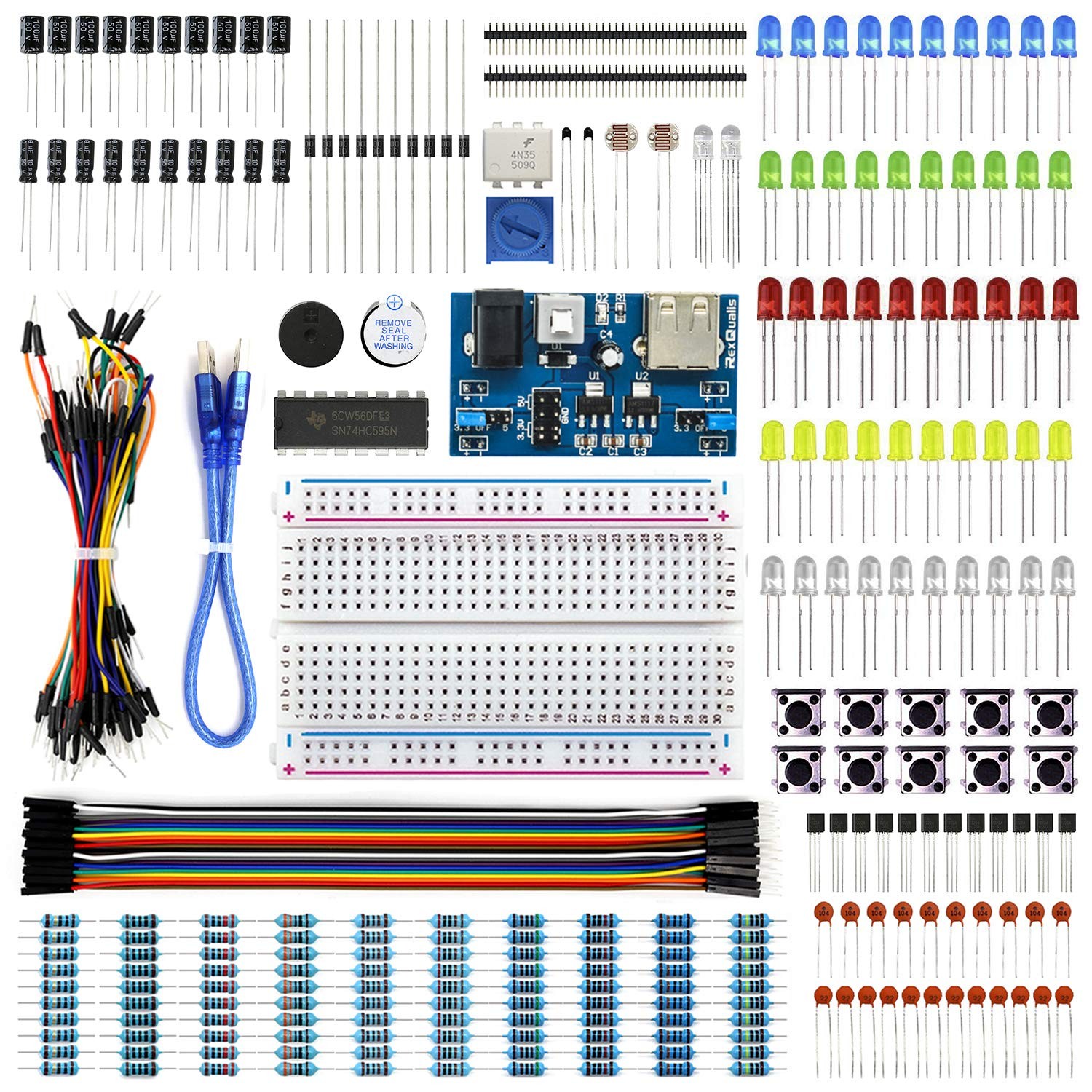 REXQualis Electronics Basic Kit w/Power 2) Component