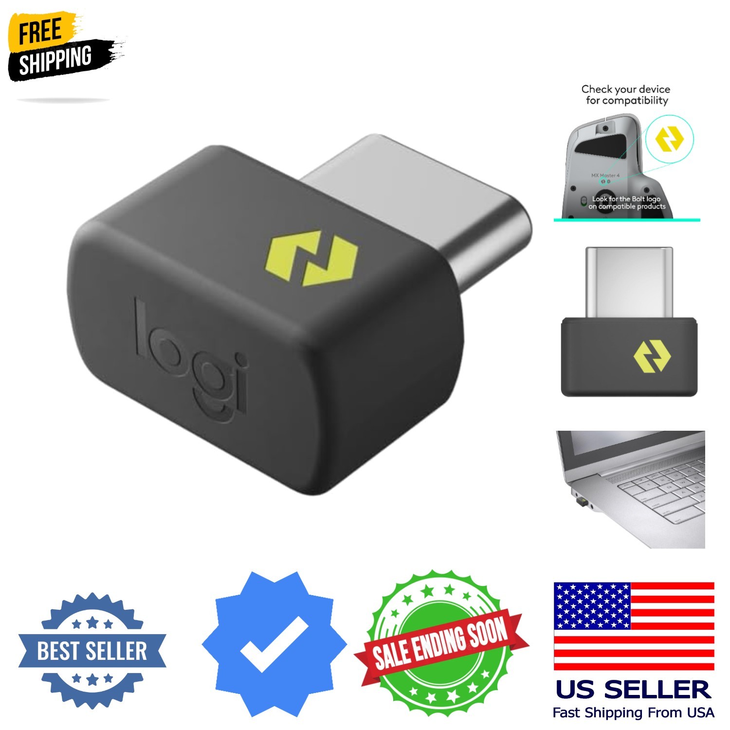 Logitech Bolt USB-C Receiver