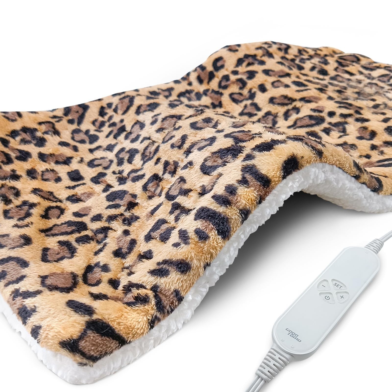 Full Weighted Electric Heating Pad for Back Pain & Period Cramps Re... Fast Ship