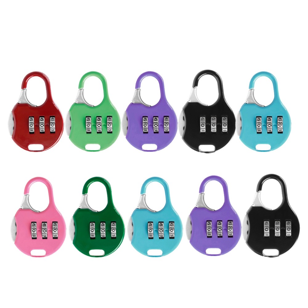 10 Pcs Versatile Combination Lock Set Drawer Password Resettable