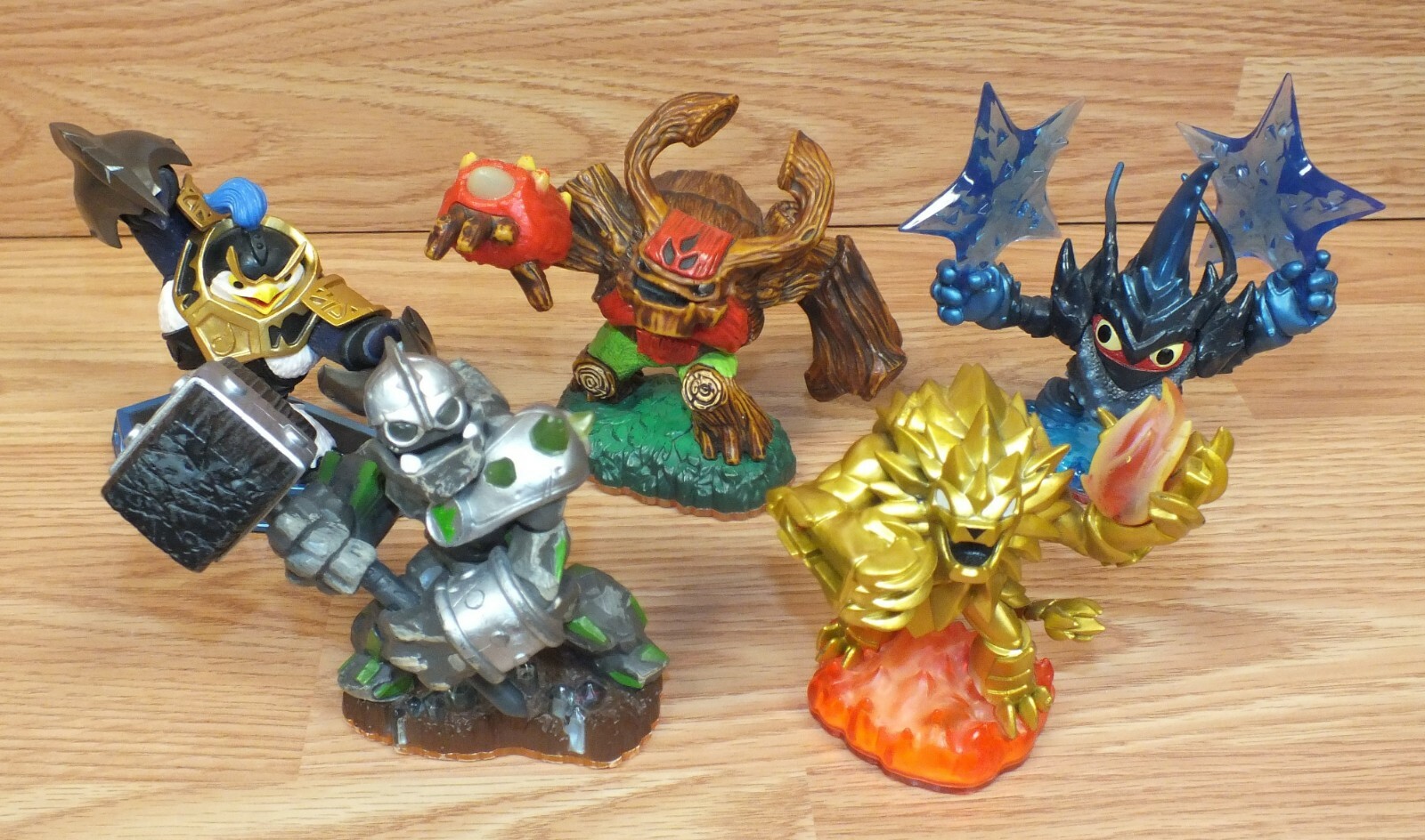 Lot of 5 Genuine Activision Skylanders Multi Character Game Pieces **READ**