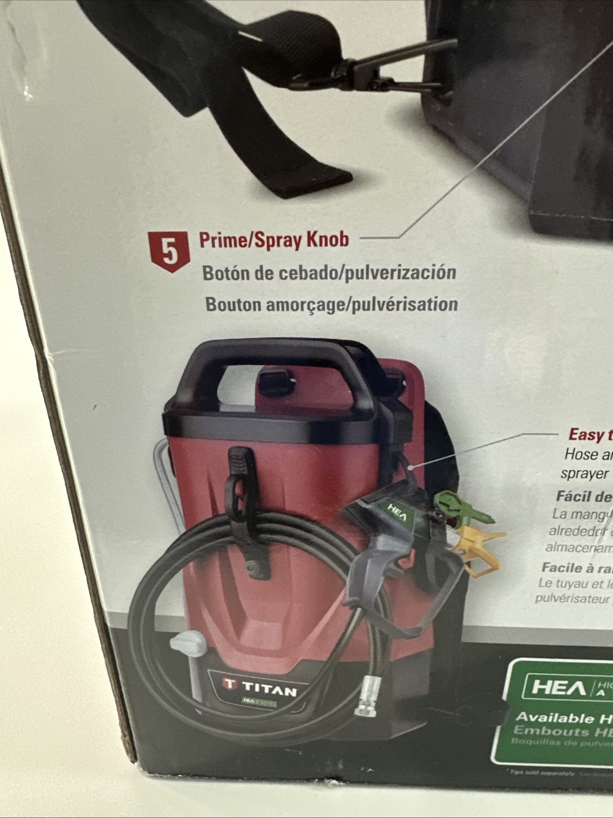 TITAN CONTROLMAX 1650 18V BACKPACK BATTERY AIRLESS PAINT SPRAYER SYSTEM