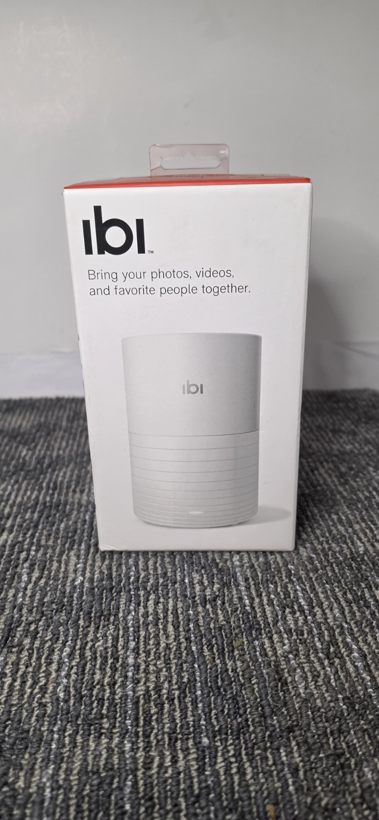 ibi The Smart Photo/Video Manager 1tb capacity - White, Brand New, Open Box