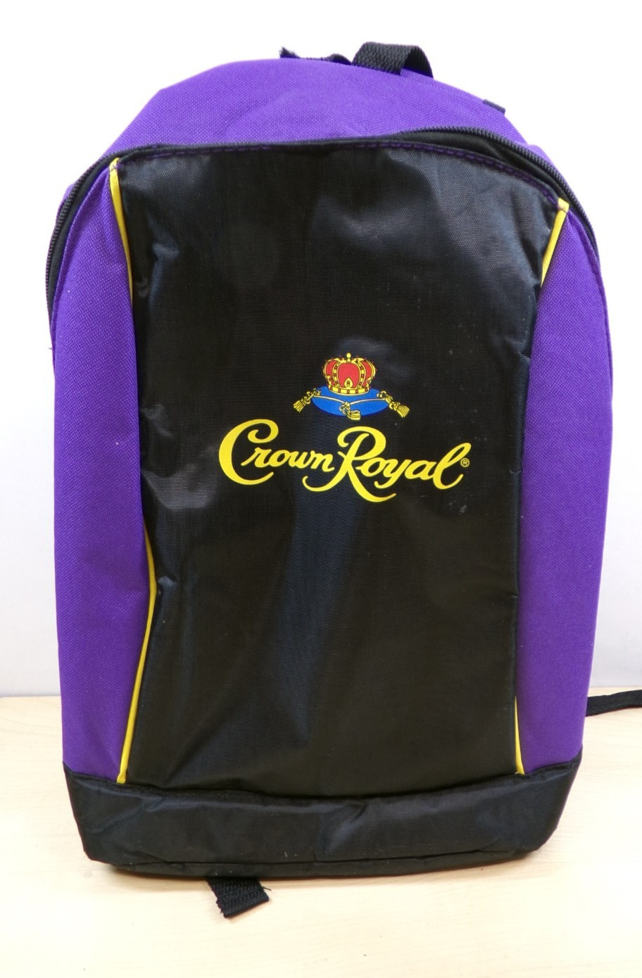 Crown Royal Insulated Soft Sided Backpack Cooler 16" Tall x11" Wide x 6"