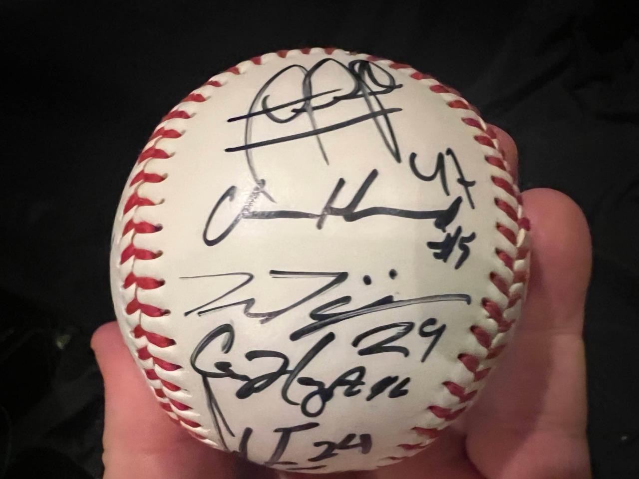 Original Authentic Player Signature Signed Team Brooklyn Cyclones Baseball 2011