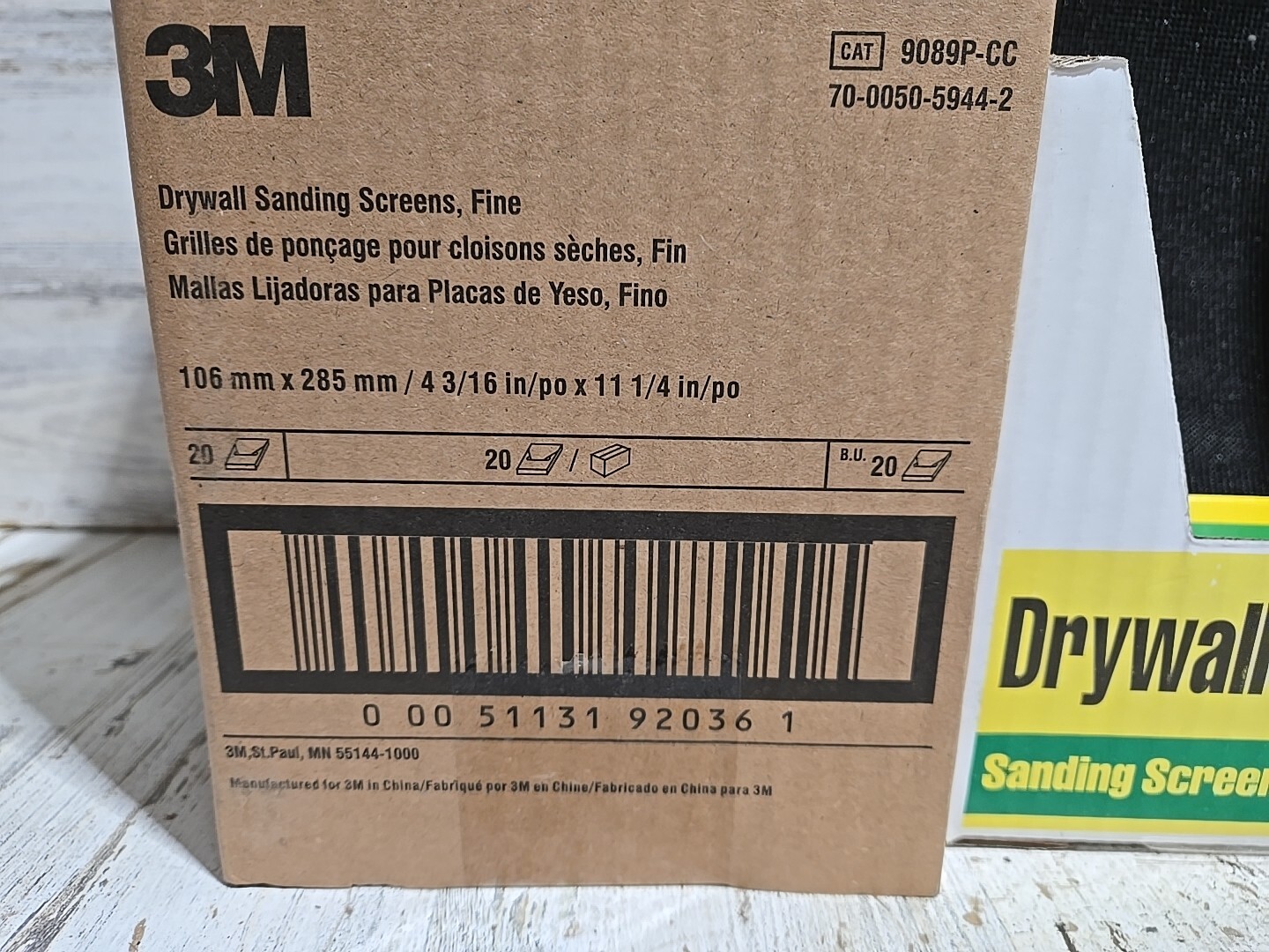 *3M Drywall Sanding Screens (40 Pcs)