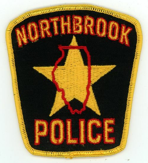 ILLINOIS IL NORTHBROOK POLICE NICE SHOULDER PATCH SHERIFF