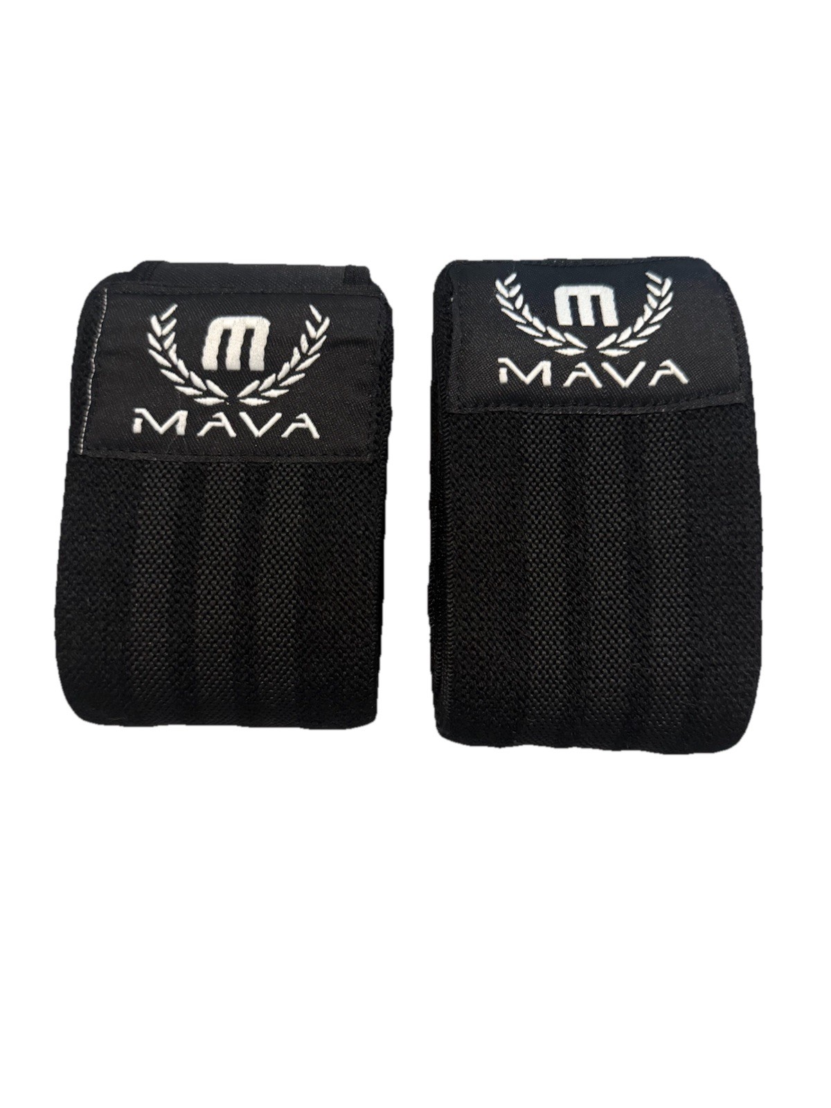 Mava Sports Knee Wraps 72" Pair, for Powerlifting, Blisting, Cross Training