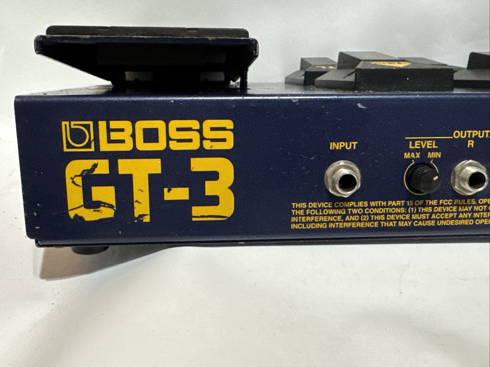 BOSS GT-3 Guitar Effects Processor Multiple Effects Pedal - UNTESTED