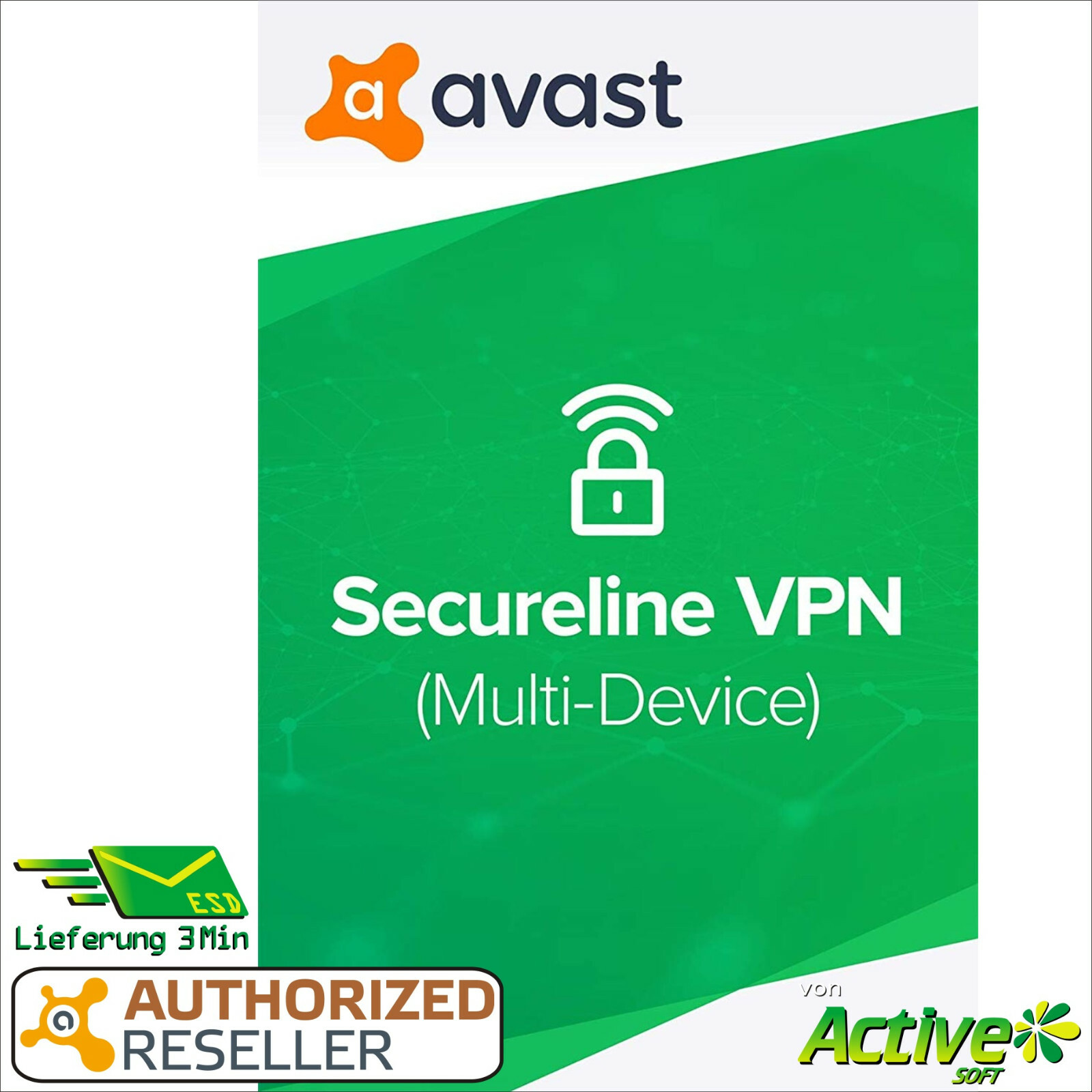 Avast SecureLine VPN 2024 5 Geräte 2 Jahre | Internet Security | Privatsphäre