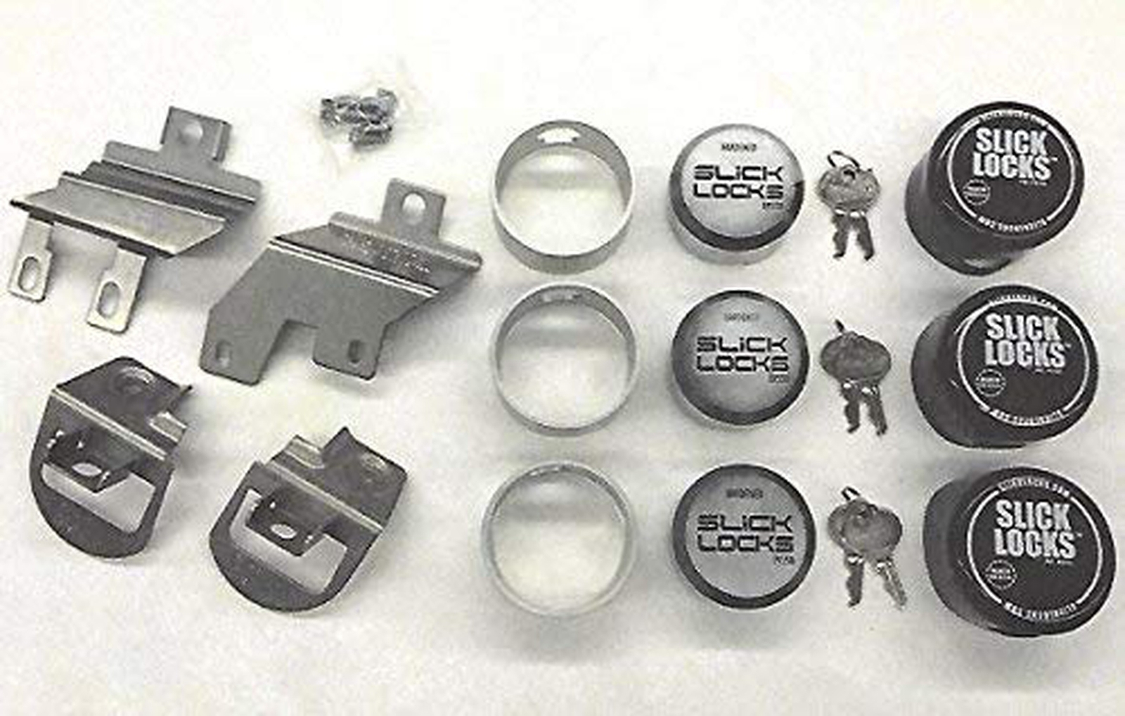 Slick Locks FD-TC-FVK-2-TK Puck Lock Kit for 2014+ Ford Transit Connect