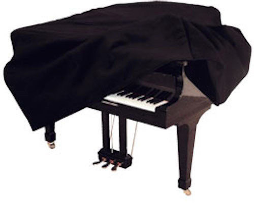 Grand Piano Cover Black Mackintosh Heavy Duty 5'7" - 5'9" Made in USA