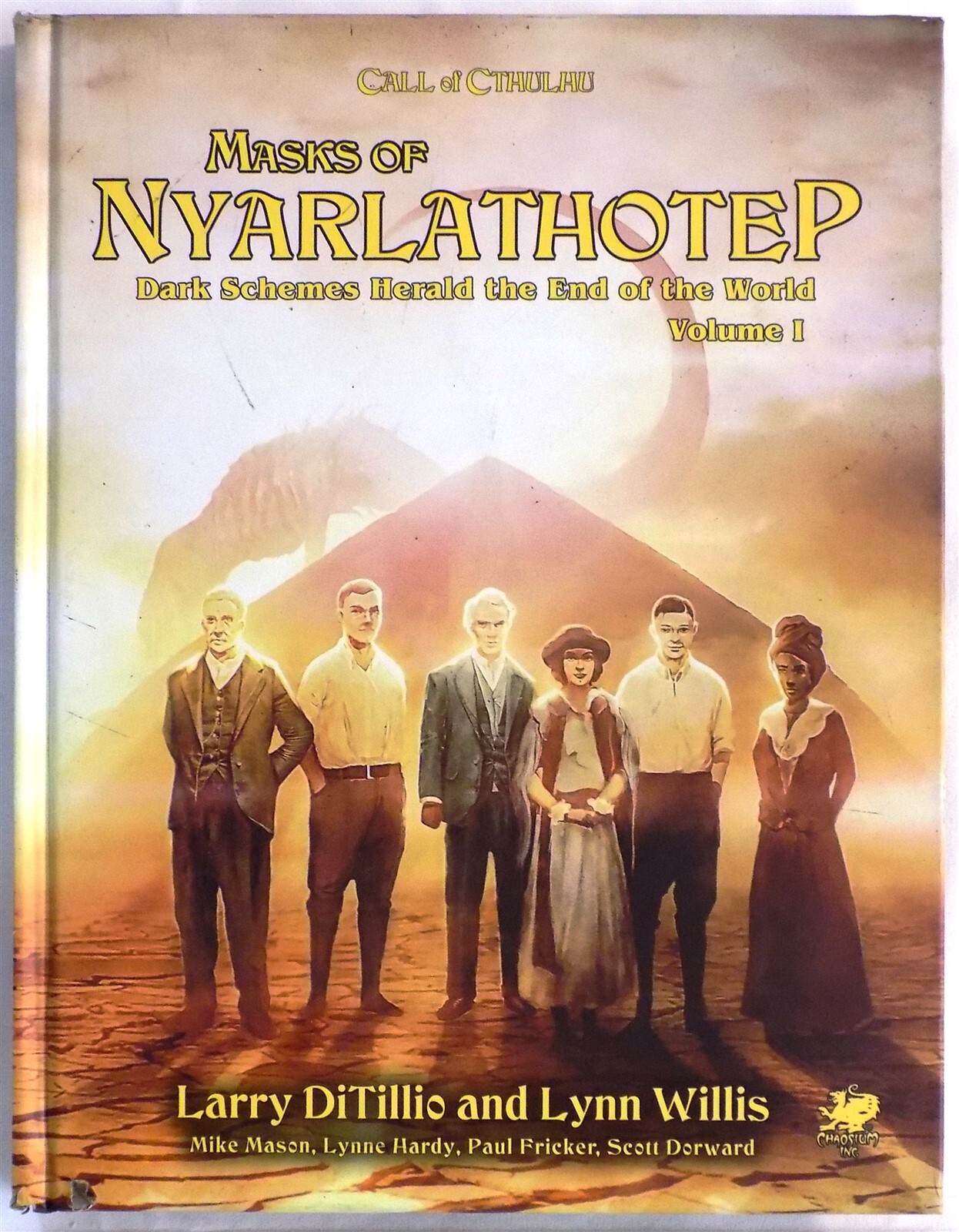 Chaosium Call of Cthulhu Masks of Nyarlathotep 5th Edition Vol. 1 Hardcover 2018