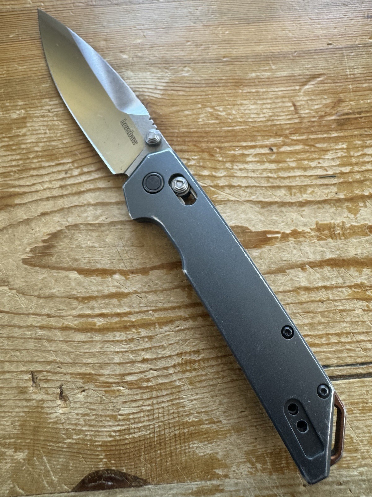 Kershaw Iridium 2038 Folding Pocket Knife 2004 D2