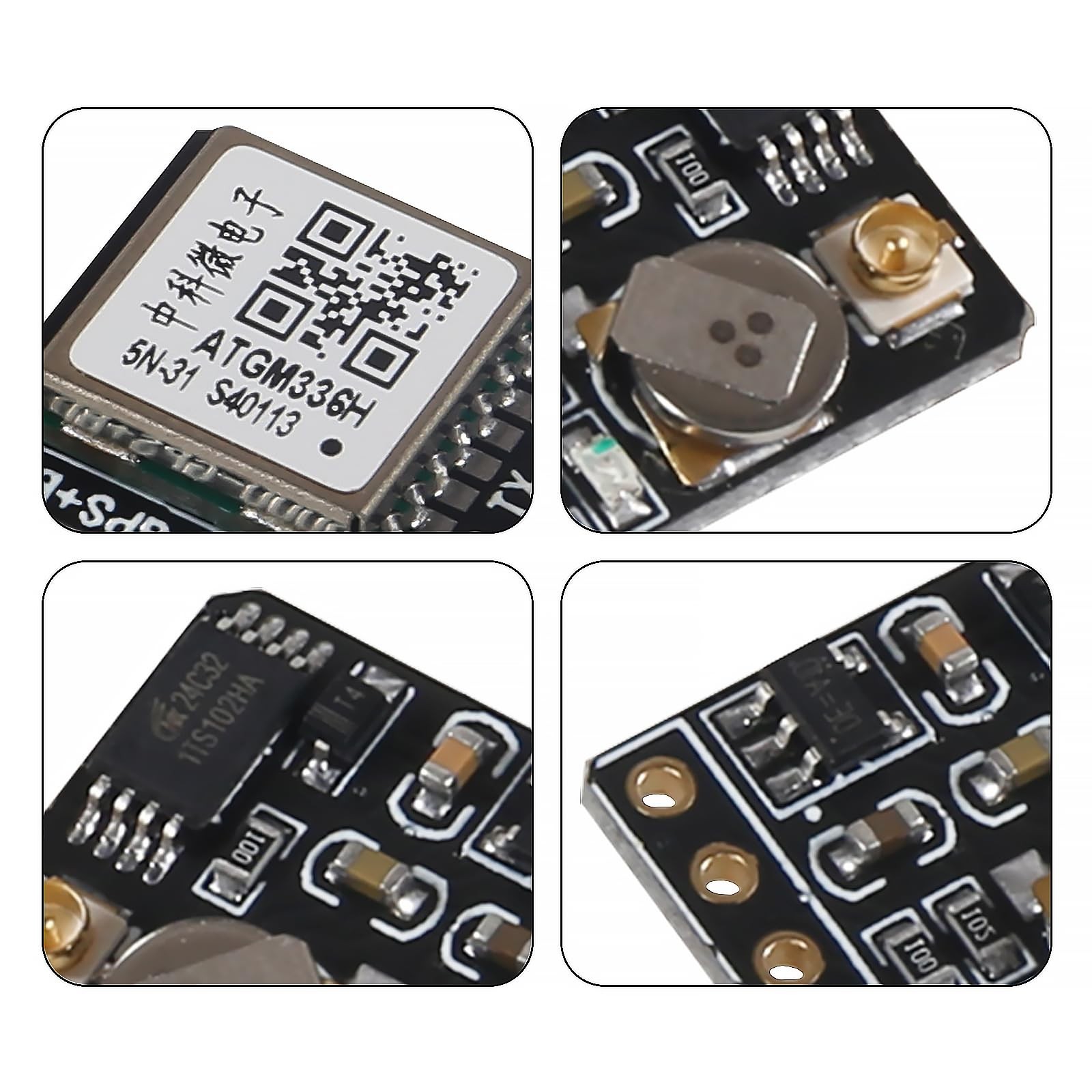 3pcs GPS+BDS Dual-Mode Module Flight Control Satellite Positioning Navigator,...