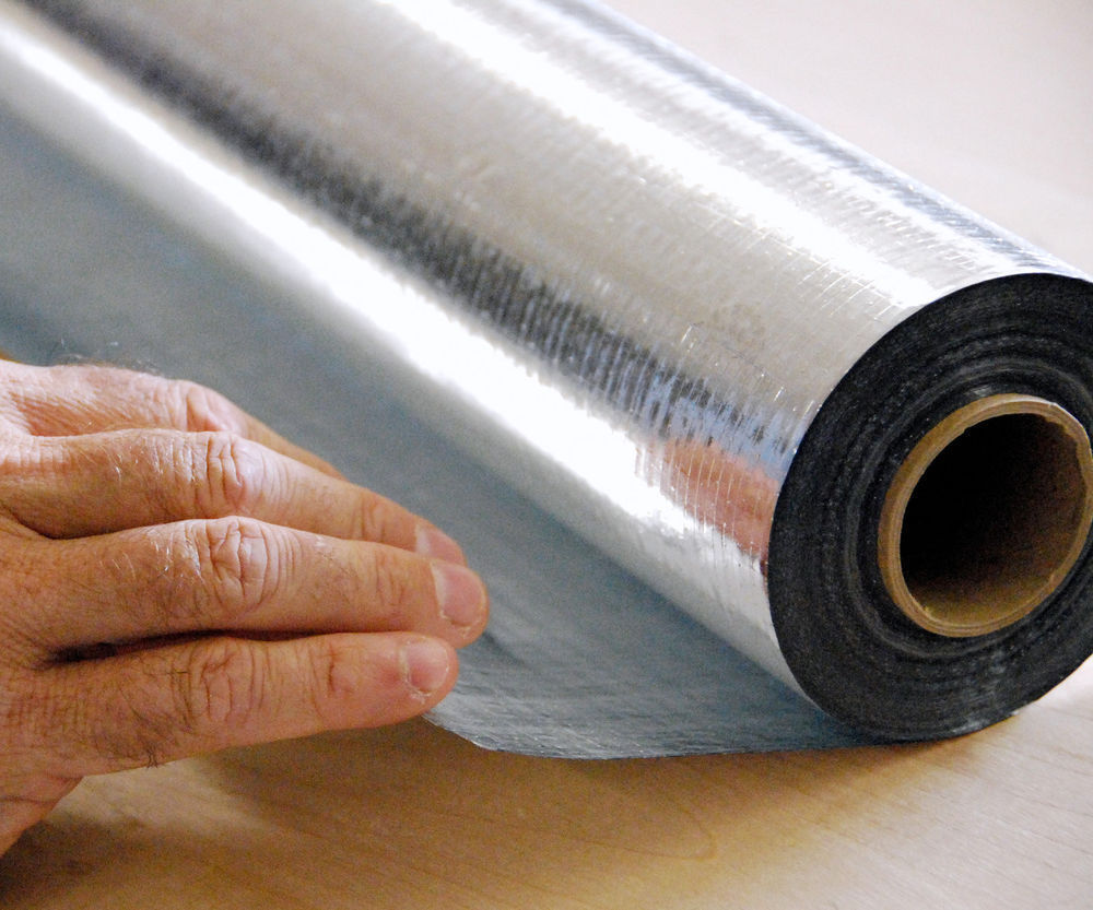 Radiant Barrier Attic Insulation 1000 4x250 sf Reflectivity of 99% Perforated